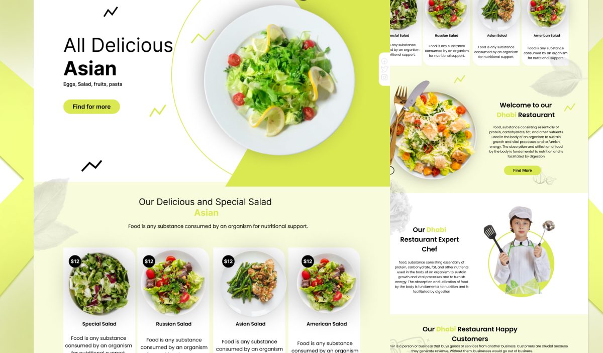 Restaurant Website Design
