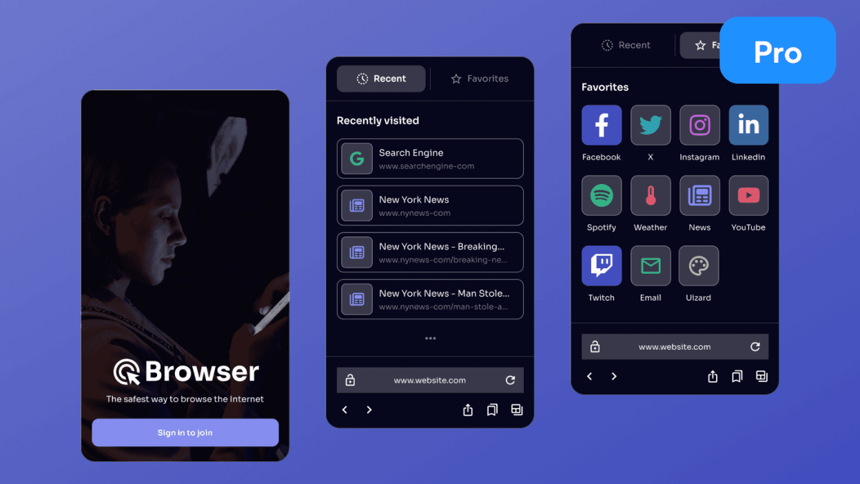 dark mode design