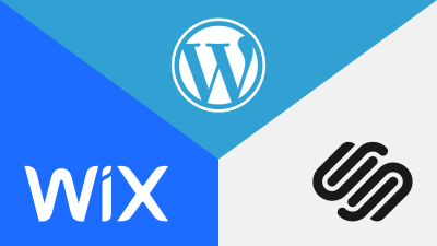 WordPress vs. Wix vs. Squarespace