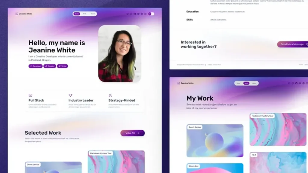 How to Create a Portfolio Website