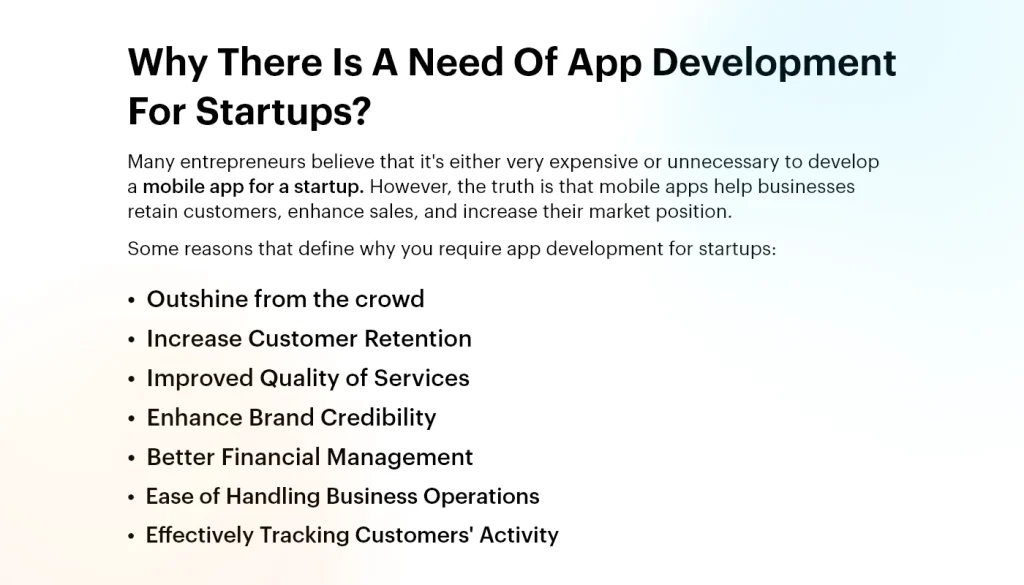 Mobile App Development for Startups